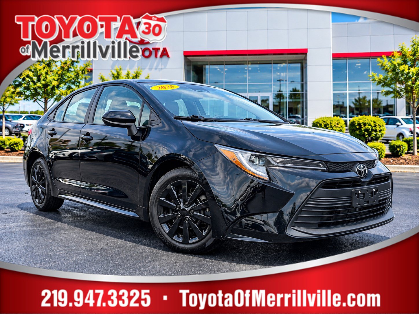 Certified 2025 Toyota Corolla LE FWD image 1