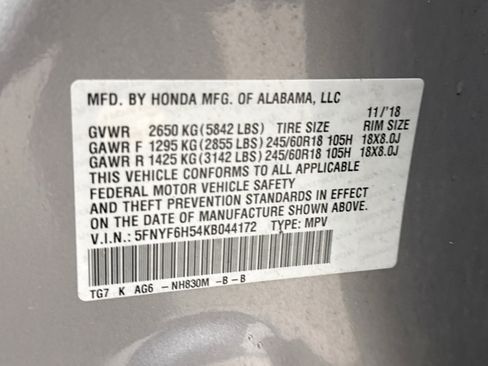 Used 2019 Honda Pilot EX-L image 11