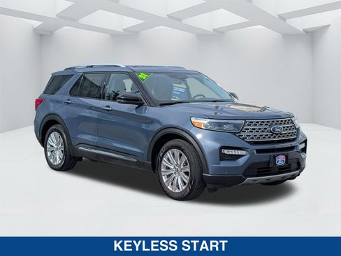 Certified 2021 Ford Explorer Limited w/ Equipment Group 301A RWD image 3