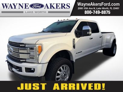 Used 2019 Ford F450 Platinum w/ Platinum Ultimate Package