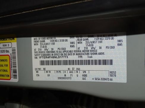 Used 2022 Ford Ranger XLT w/ Equipment Group 302A High image 20