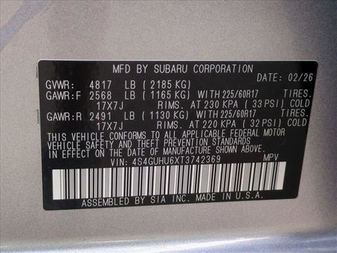 New 2026 Subaru Crosstrek 2.5i Wilderness image 19