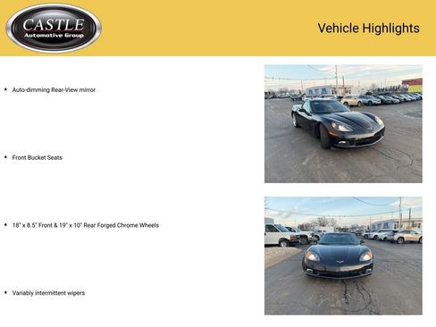 Used 2010 Chevrolet Corvette Coupe w/ 1LT image 7