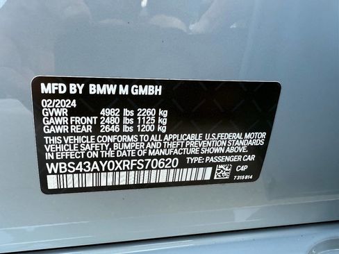 Used 2024 BMW M3 Competition w/ Executive Package image 40