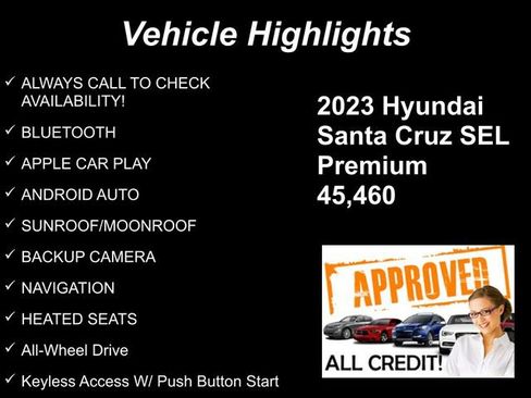 Used 2023 Hyundai Santa Cruz SEL Premium AWD/4WD image 9