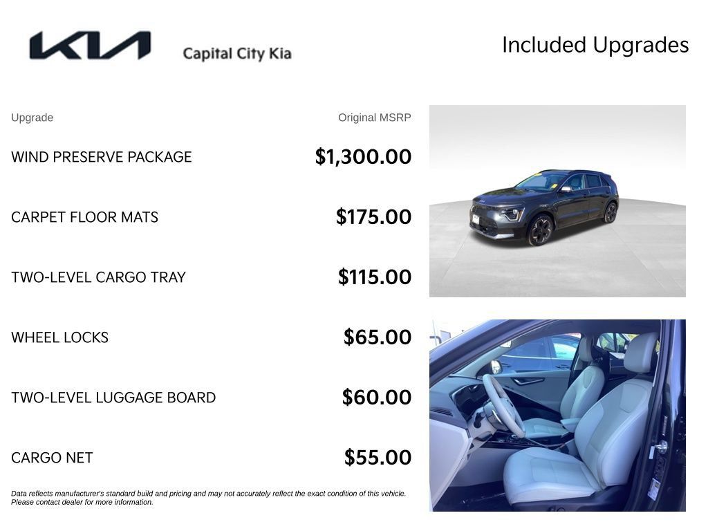 Certified 2023 Kia Niro Wind w/ Wind Preserve Package FWD image 4