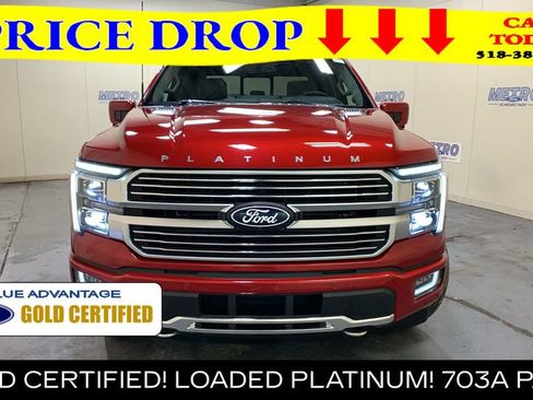 Certified 2024 Ford F150 Platinum w/ Equipment Group 703A Plus AWD/4WD image 53