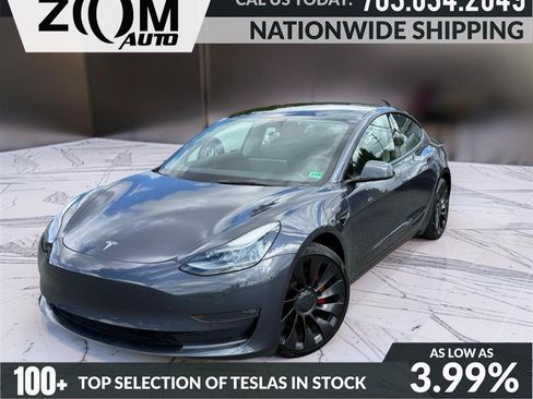Used 2023 Tesla Model 3 Performance AWD/4WD image 1