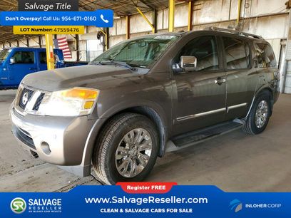 Used 2015 Nissan Armada Platinum w/ 2nd Row Captain Seat Package
