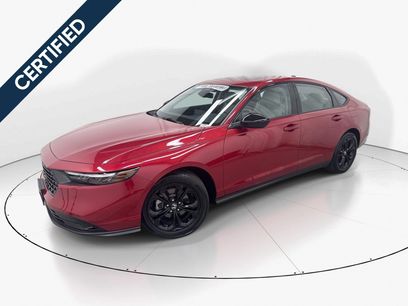 Certified 2025 Honda Accord SE