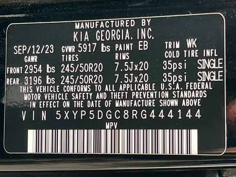 Used 2024 Kia Telluride SX Prestige X-Line AWD/4WD image 35