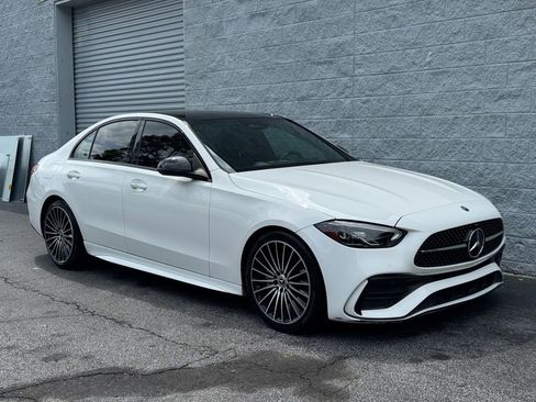 Used 2022 Mercedes-Benz C 300 Sedan w/ AMG Line w/ Night Package image 6