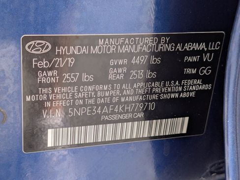 Used 2019 Hyundai Sonata Limited w/ Ultimate Package 04 FWD image 38