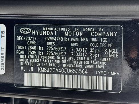 Used 2018 Hyundai Tucson SE AWD/4WD image 16