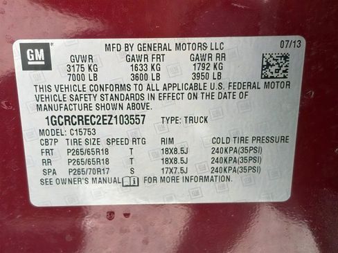 Used 2014 Chevrolet Silverado 1500 LT w/ All Star Edition RWD image 33