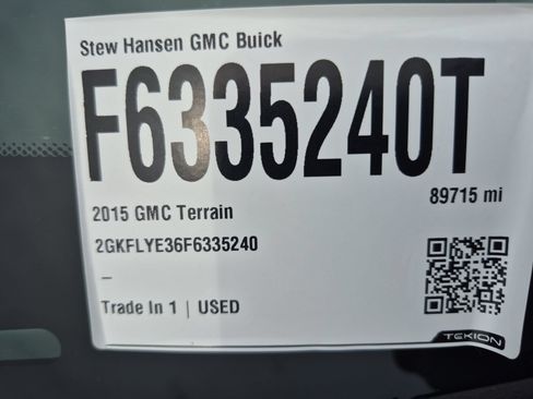 Used 2015 GMC Terrain SLT AWD/4WD image 31