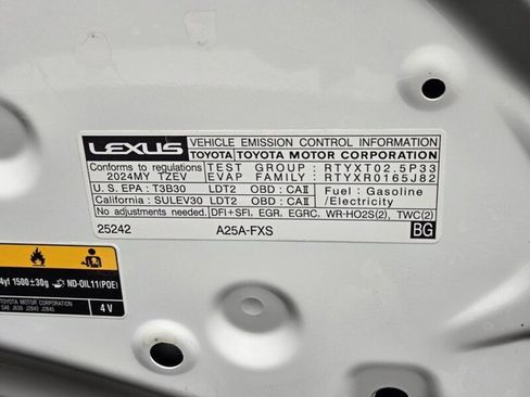 Certified 2024 Lexus NX 450h+ F Sport w/ Vision Package image 28