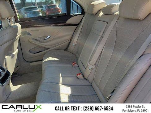 Used 2015 Mercedes-Benz S 550 4dr Sdn S 550 RWD w/ Premium 1 Package image 16