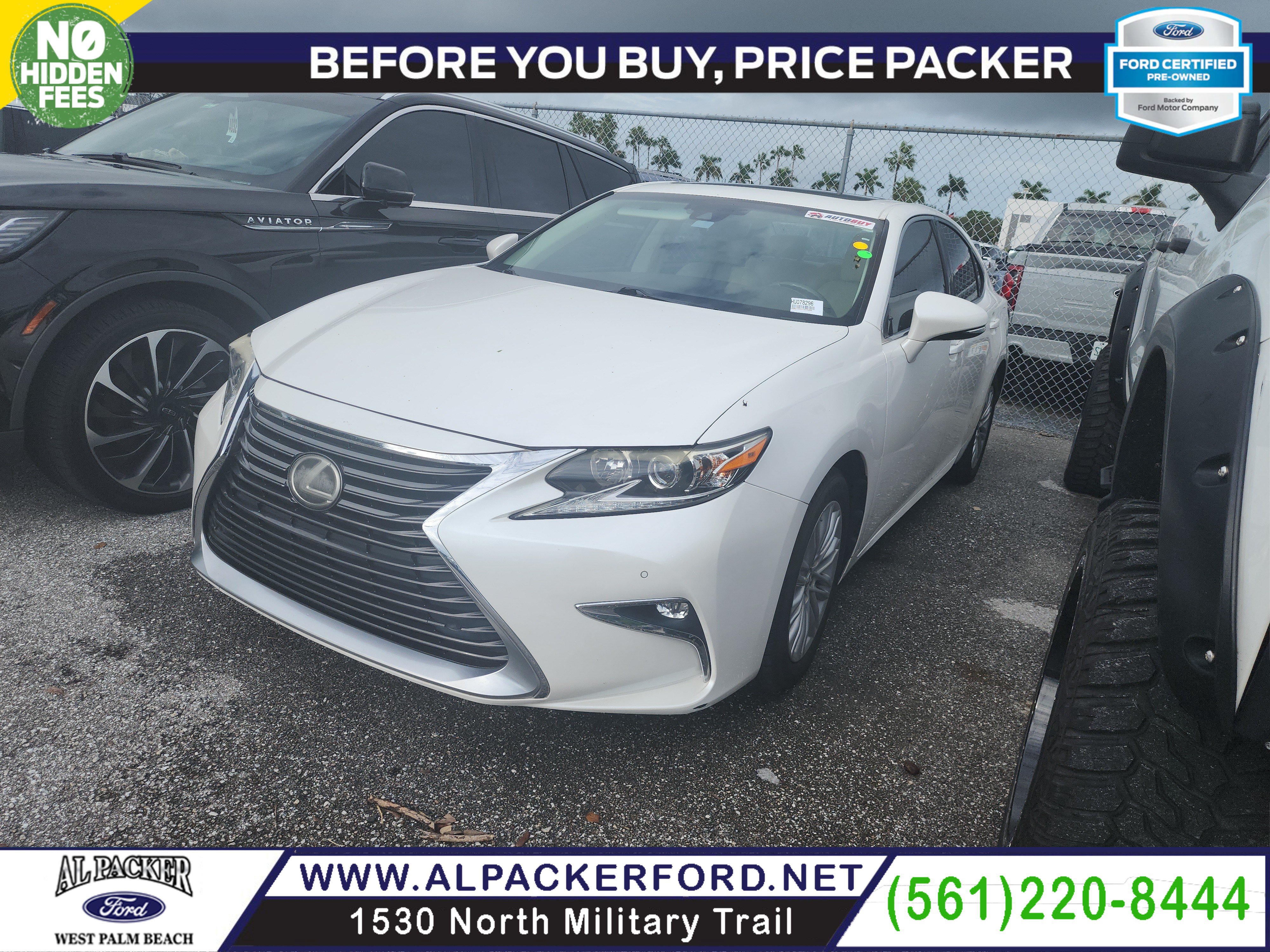 Used 2017 Lexus ES 350 w/ Premium Package FWD image 1