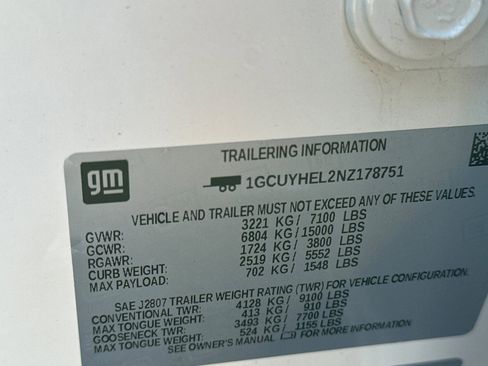 Used 2022 Chevrolet Silverado 1500 High Country w/ LPO, Dark Essentials Package image 42