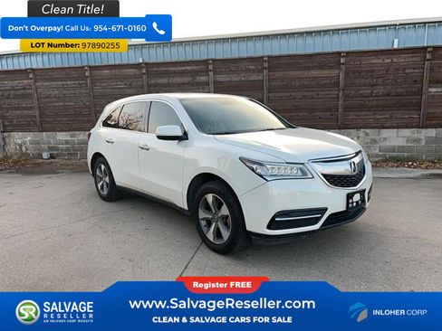 Used 2016 Acura MDX FWD image 1