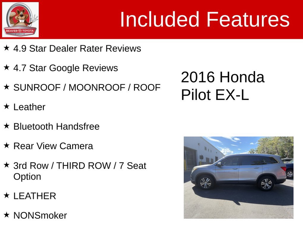 Used 2016 Honda Pilot EX-L image 5