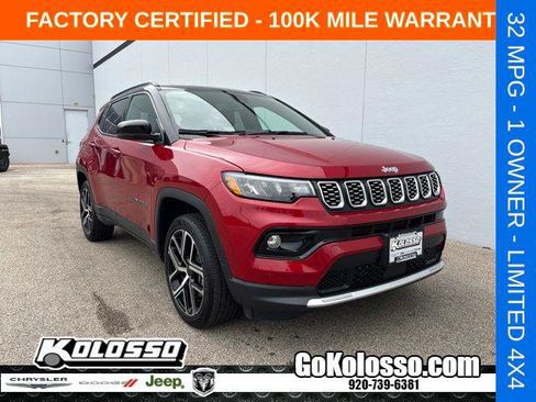 Certified 2025 Jeep Compass Limited AWD/4WD image 1
