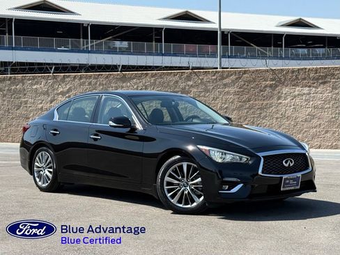 Used 2023 INFINITI Q50 Luxe w/ Cargo Package RWD image 1