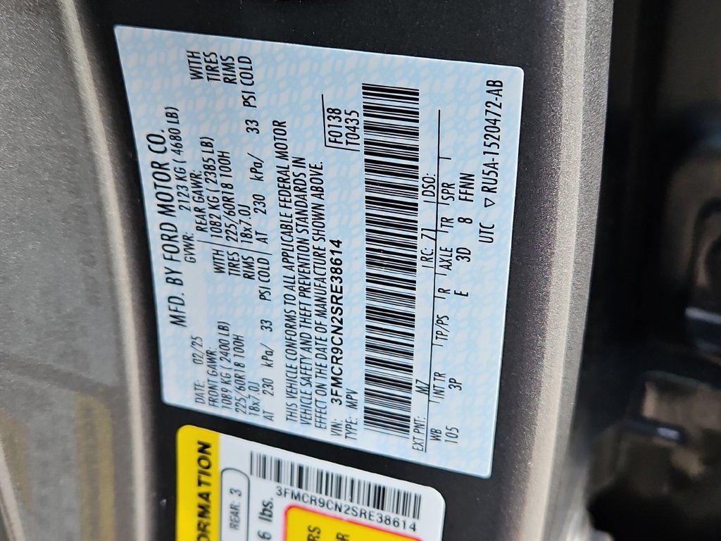 Used 2025 Ford Bronco Sport Outer Banks AWD/4WD image 36