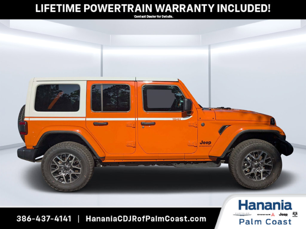 New 2026 Jeep Wrangler Unlimited Sahara w/ Whitecap Package AWD/4WD image 2