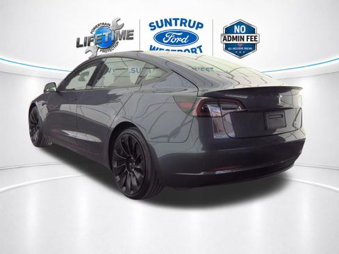 Used 2023 Tesla Model 3 Performance AWD/4WD image 2
