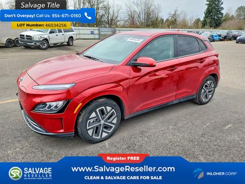 Used 2022 Hyundai Kona Limited w/ Cargo Package FWD image 1