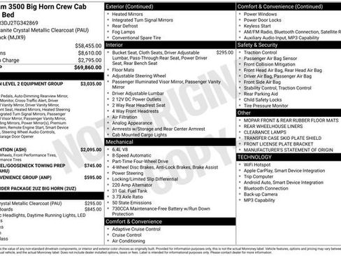 New 2026 RAM 3500 Big Horn AWD/4WD image 5