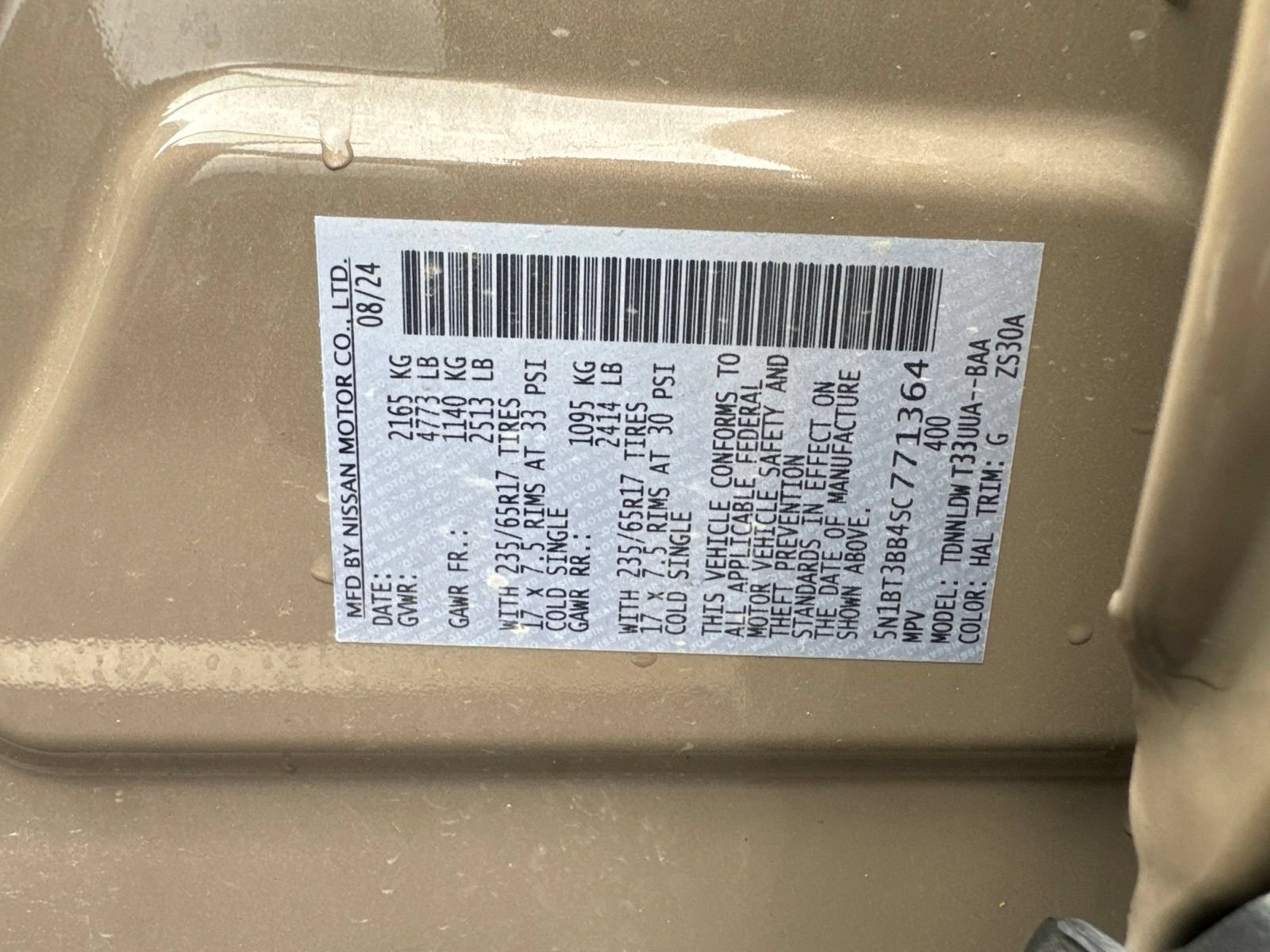 Certified 2025 Nissan Rogue SV AWD/4WD image 30