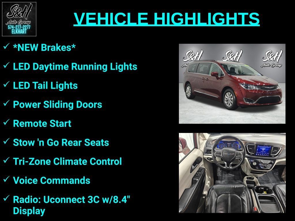 Used 2017 Chrysler Pacifica Touring-L FWD image 3