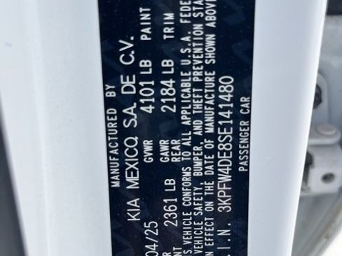 Used 2025 Kia K4 GT-Line w/ GT-Line Sunroof Package image 11