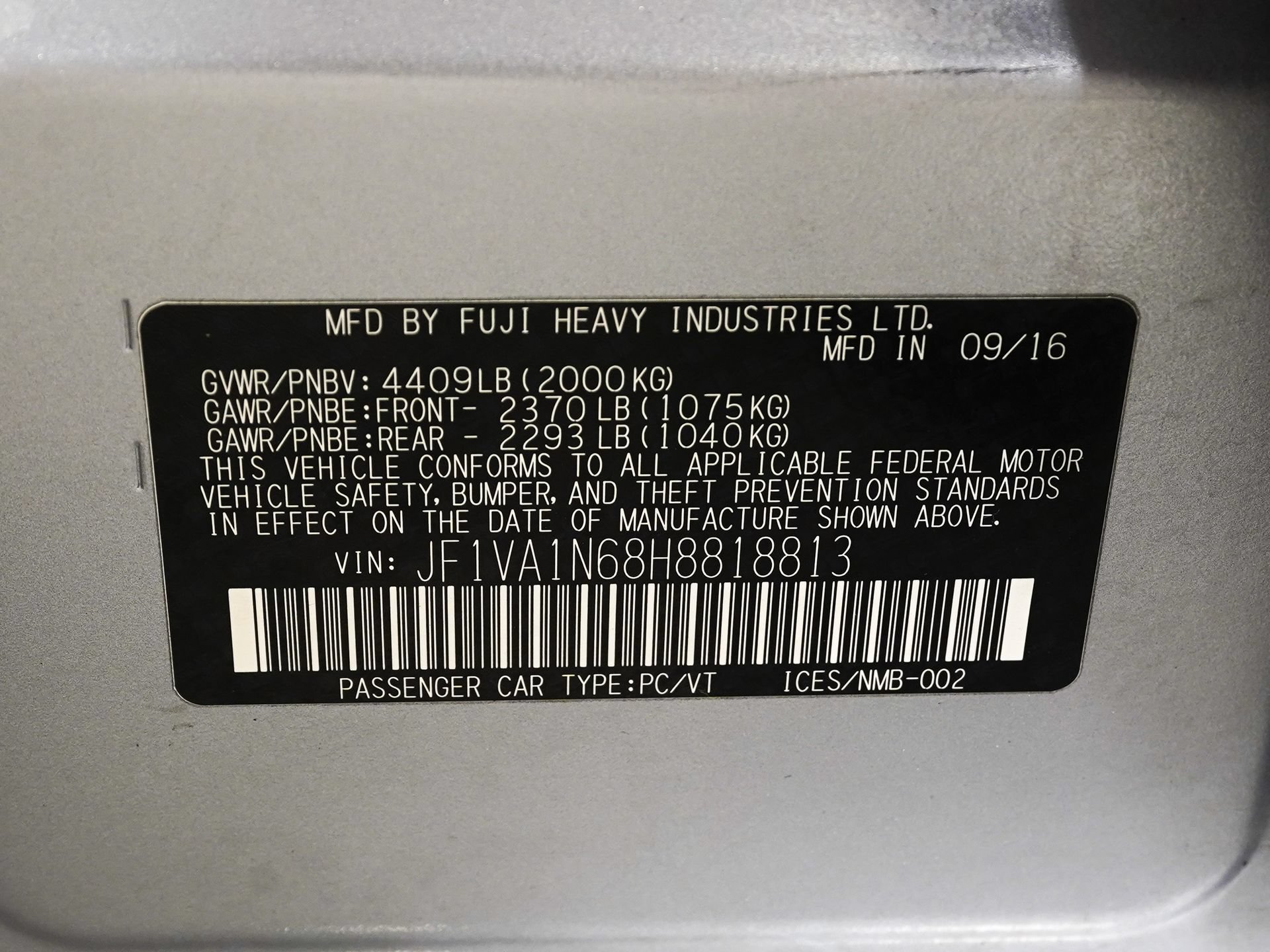 Used 2017 Subaru WRX Limited AWD/4WD image 34