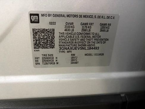 Used 2022 Chevrolet Equinox LT image 76