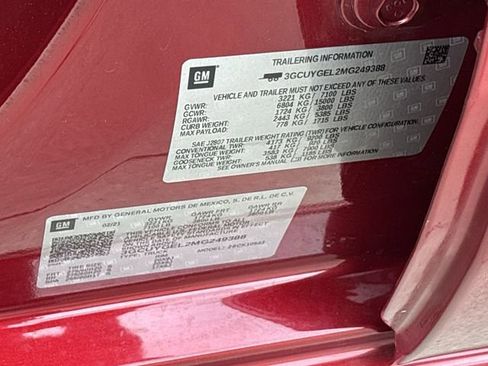 Certified 2021 Chevrolet Silverado 1500 LTZ AWD/4WD image 34
