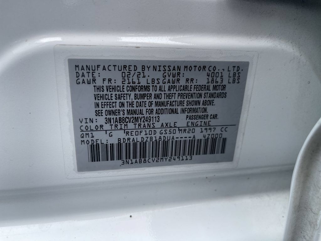Used 2021 Nissan Sentra SV FWD image 31