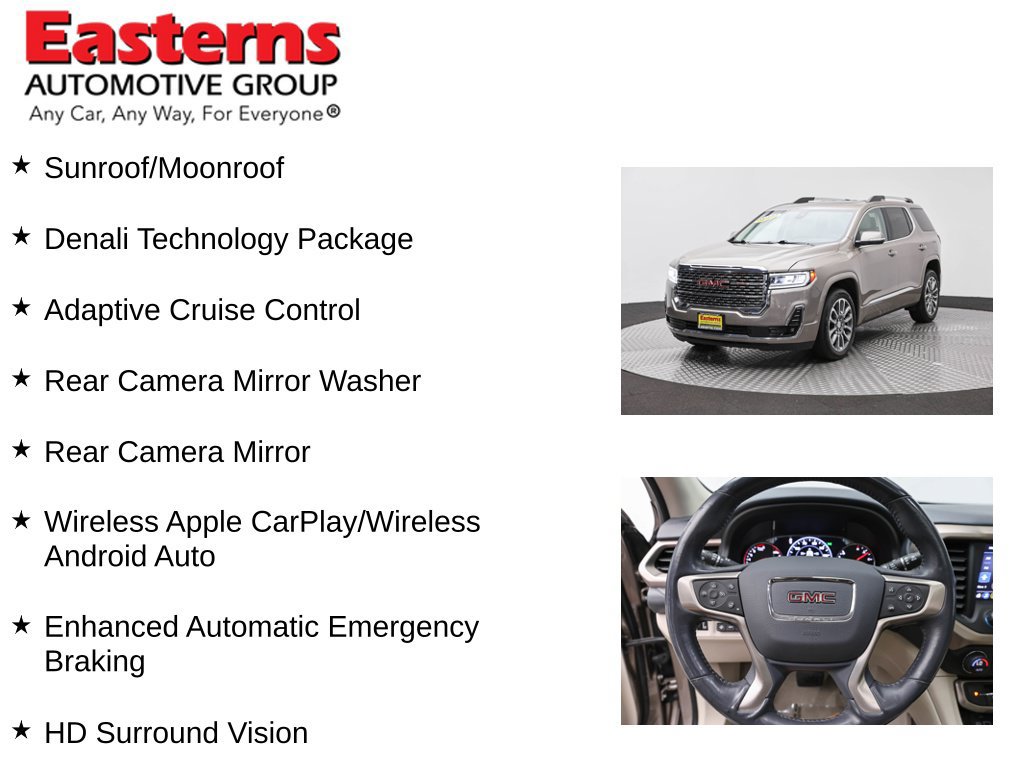 Used 2022 GMC Acadia Denali w/ Denali Technology Package AWD/4WD image 12