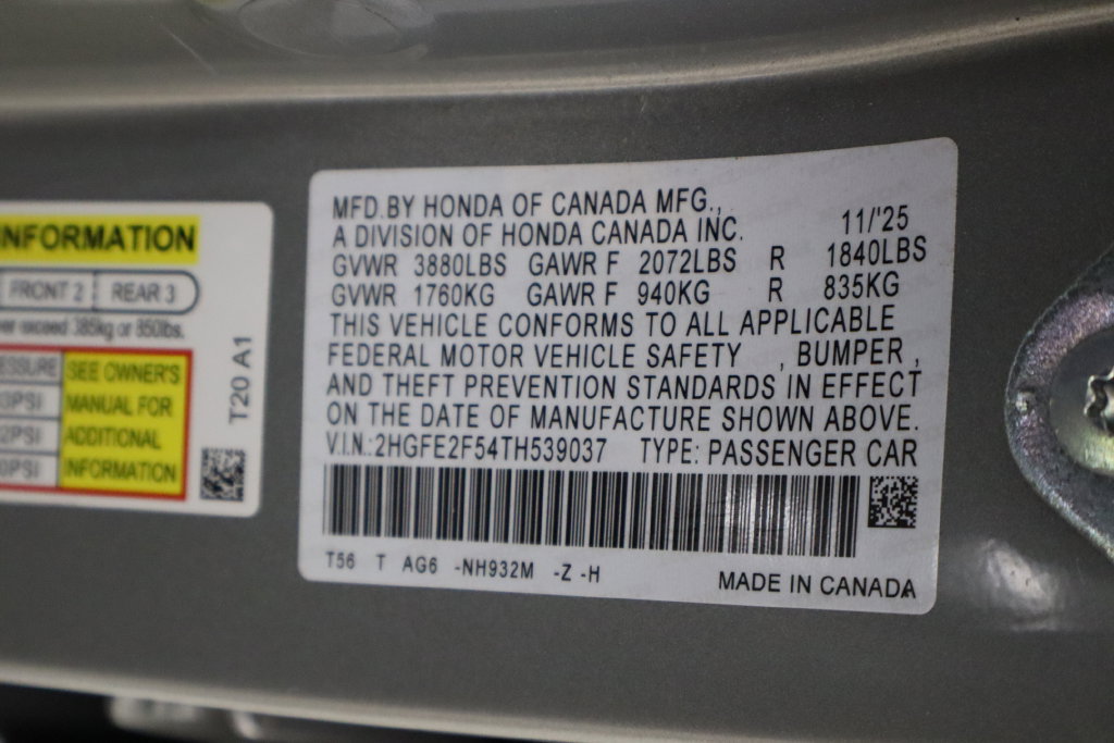 Used 2026 Honda Civic Sport image 33