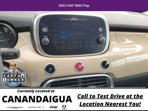 Used 2021 FIAT 500X Pop w/ Pop Value Package AWD/4WD image 19