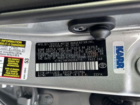 Used 2022 Toyota Camry XSE w/ Navigation Package FWD image 34
