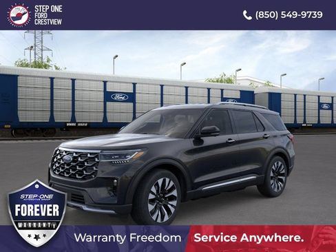New 2026 Ford Explorer Platinum w/ LUX Leather Package AWD/4WD image 1