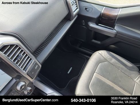 Used 2016 Ford F150 Platinum w/ Equipment Group 701A Luxury image 27