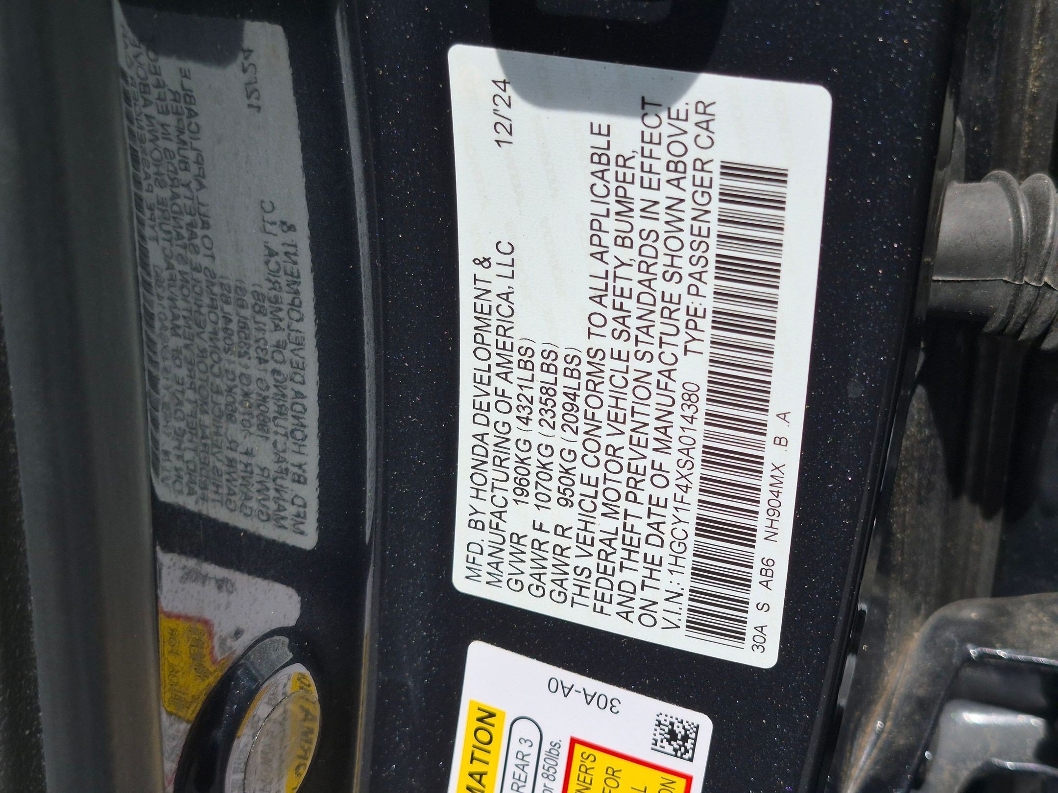 Used 2025 Honda Accord SE image 25