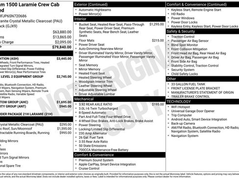 Used 2025 RAM 1500 Laramie w/ Night Edition image 38