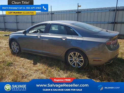 Used 2014 Lincoln MKZ Hybrid w/ Equipment Group 202A Reserve FWD image 3