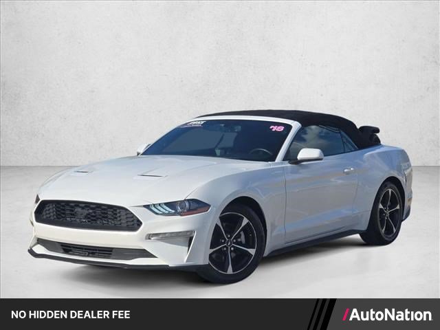 Used 2018 Ford Mustang Convertible RWD image 1